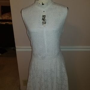 Beautiful white lacy dress